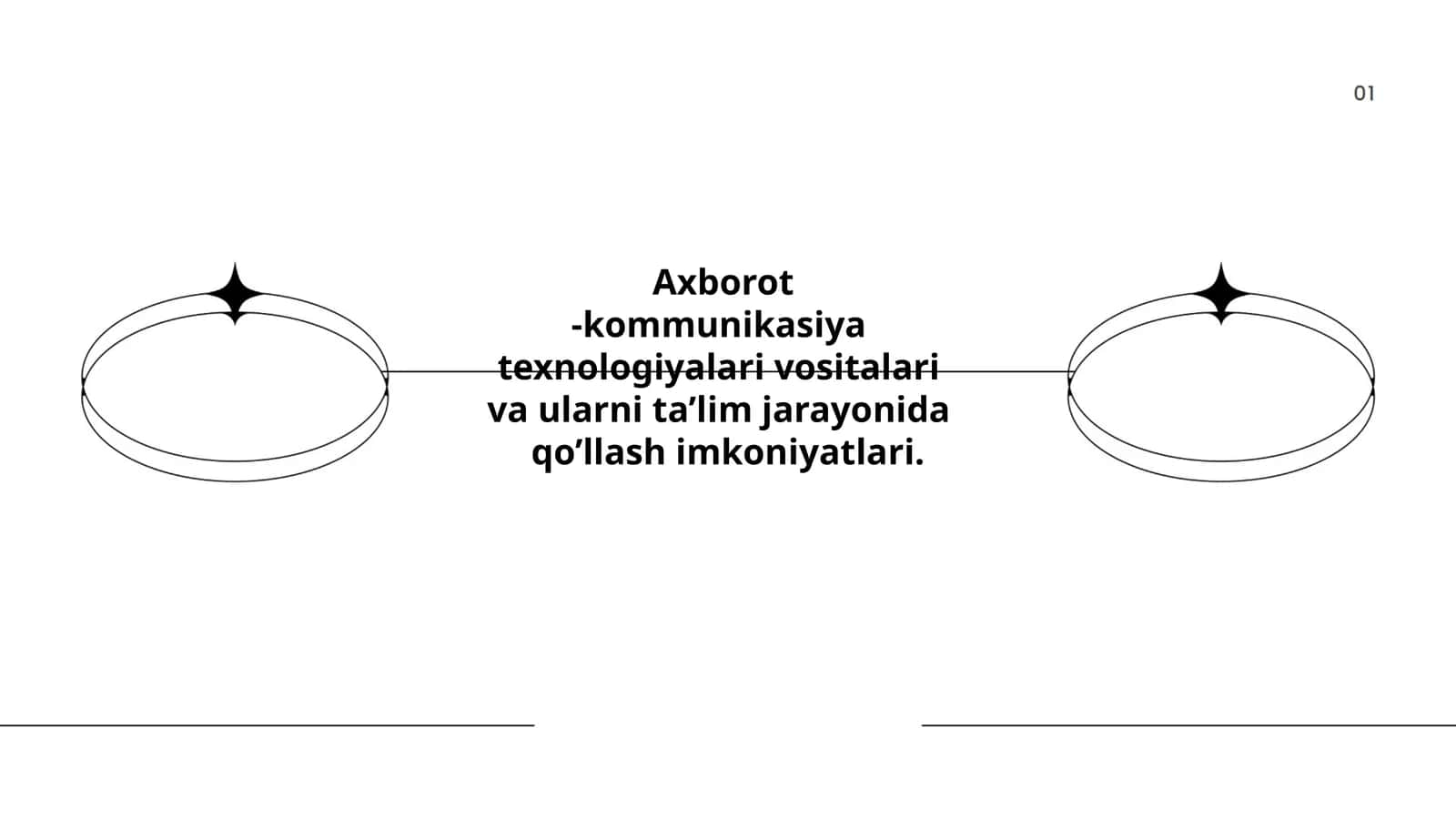 Axborot-kommunikatsiya texnologiyalari 1