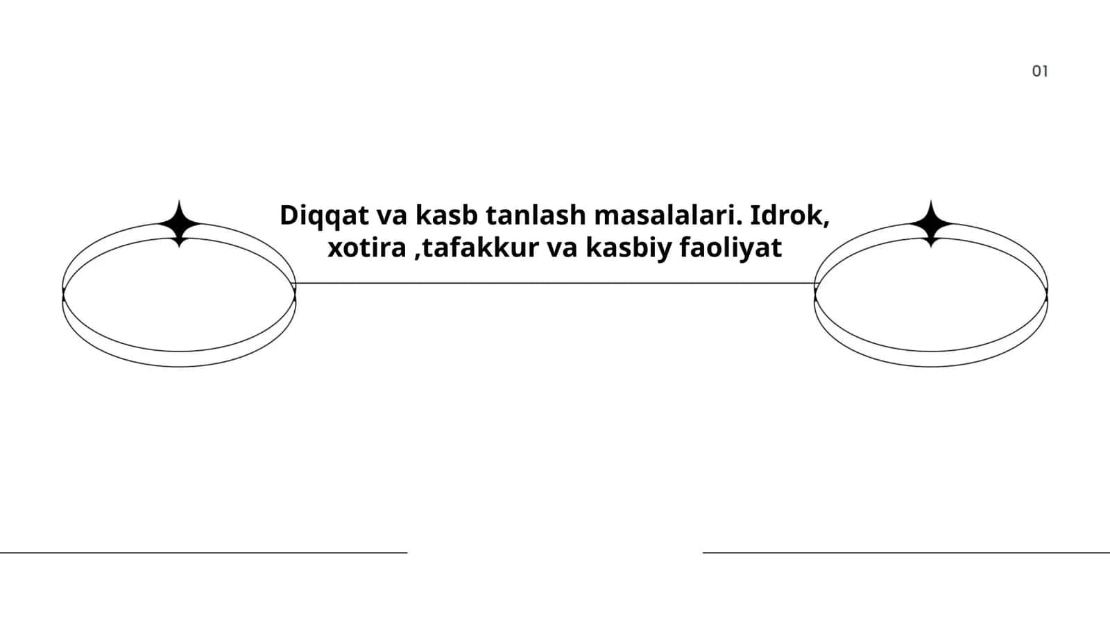 Diqqat va kasb tanlash masalalari 1