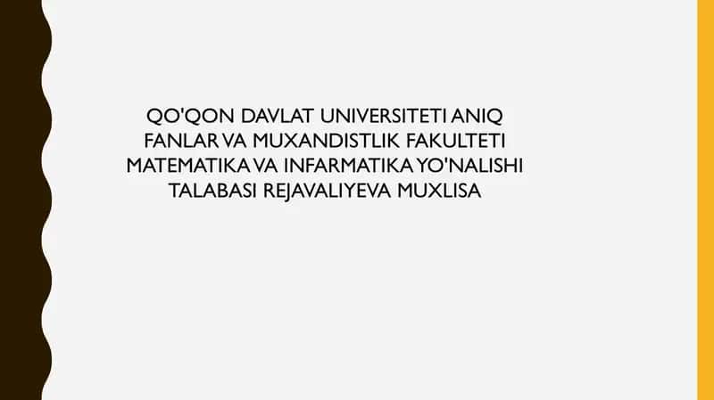 Tub va murakkab sonlar 1