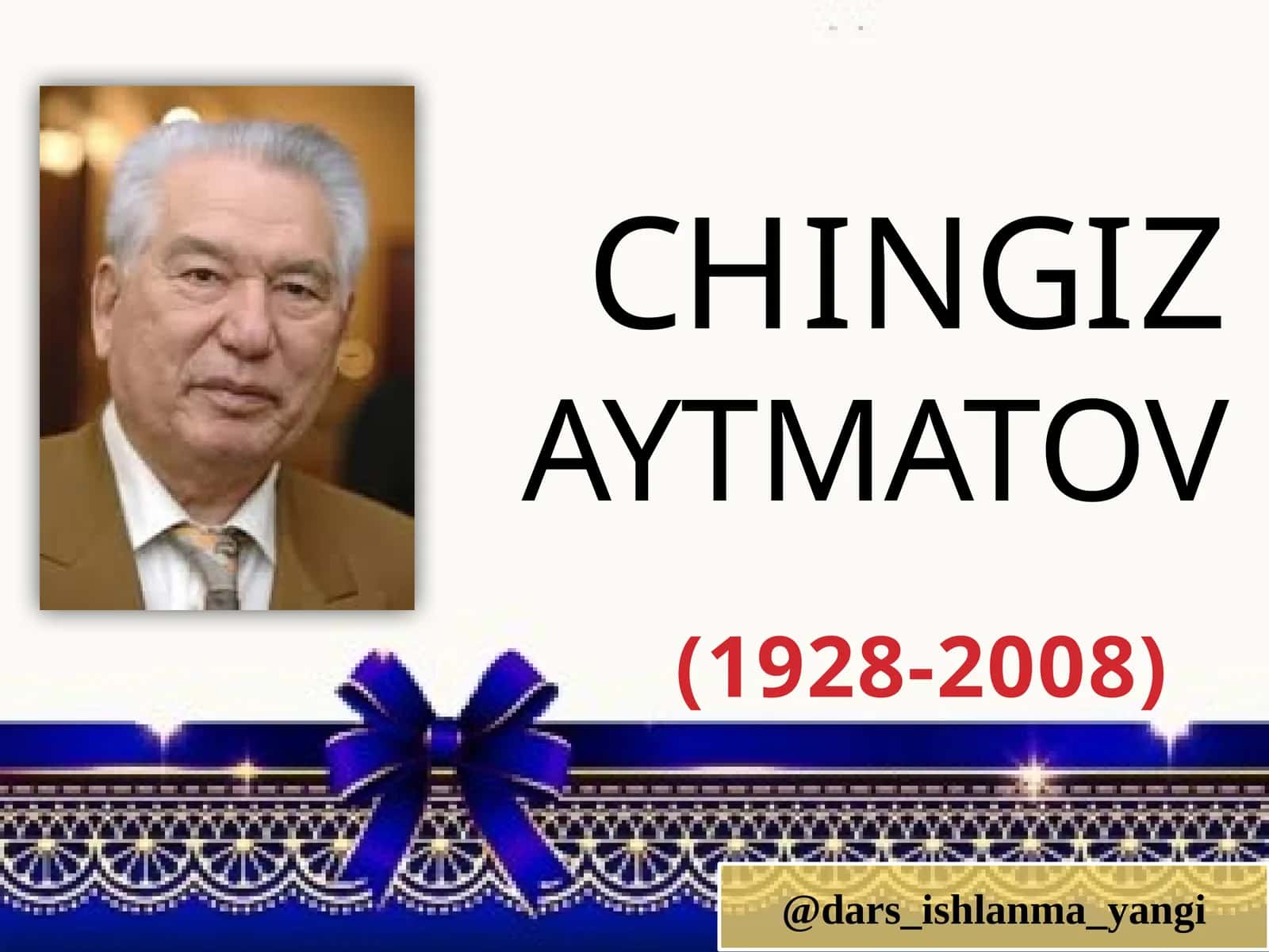 Chingizaytmatov 1