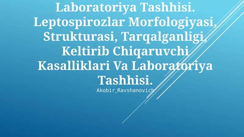 Gemorragik Isitma Qo‘Zg‘Atuvchilari, Patogenezi, Laboratoriya Tashhisi 1