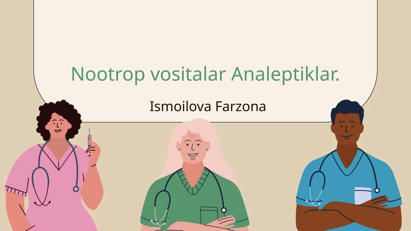Nootrop vositalar Analeptiklar 1