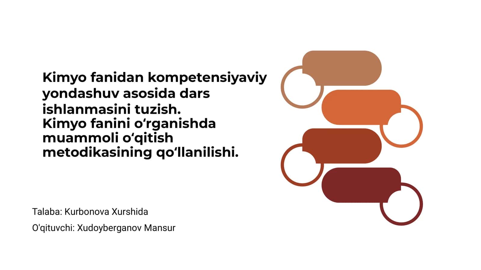 Kimyo fanidan kompetensiyaviy yondashuv asosida dars ishlanmasi 1
