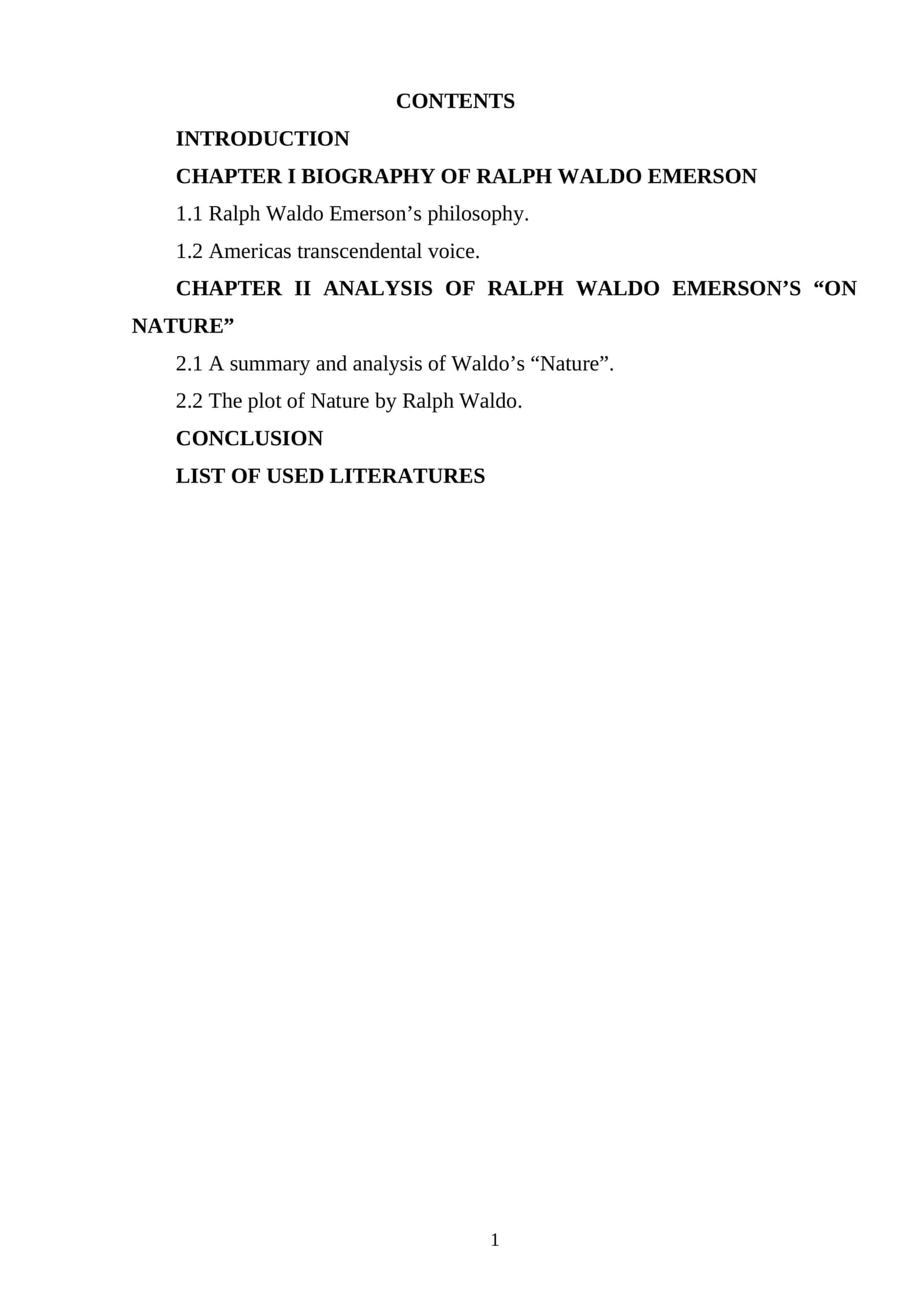 Ralph Waldo Emerson 1