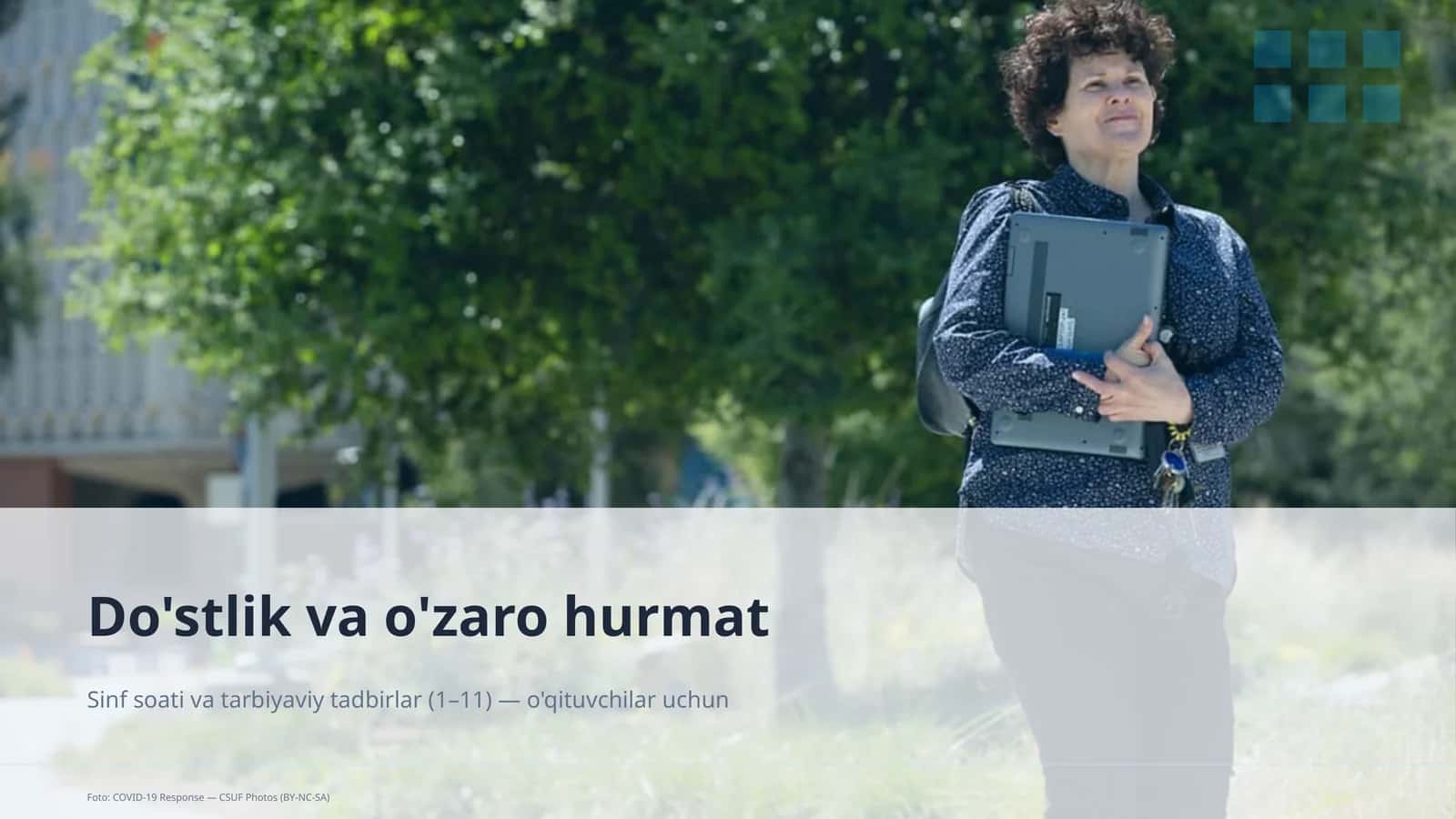 Do'stlik va o'zaro hurmat 1