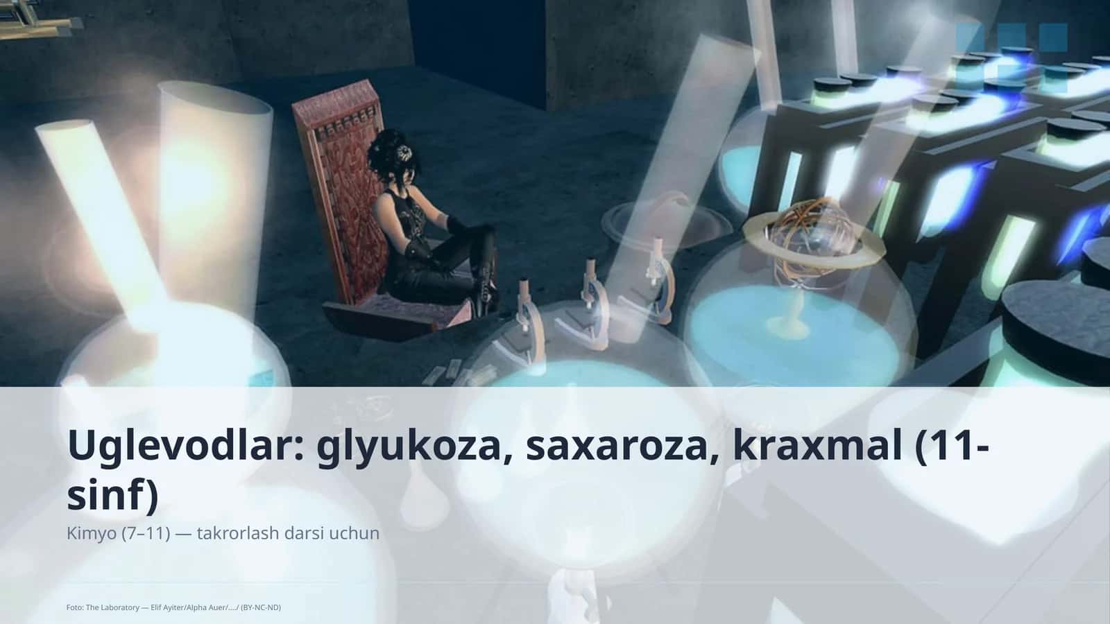 Uglevodlar: glyukoza, saxaroza, kraxmal (11-sinf) 1