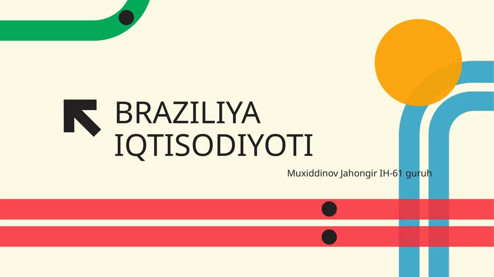 BRAZILIYA IQTISODIYOTI 1