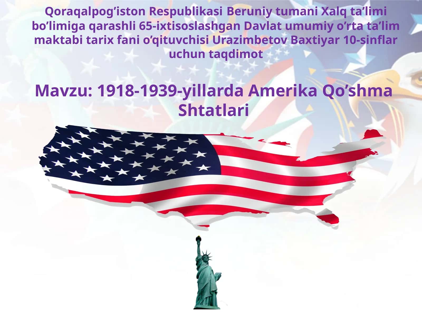 1918-1939-yillarda Amerika Qo’shma Shtatlari 1