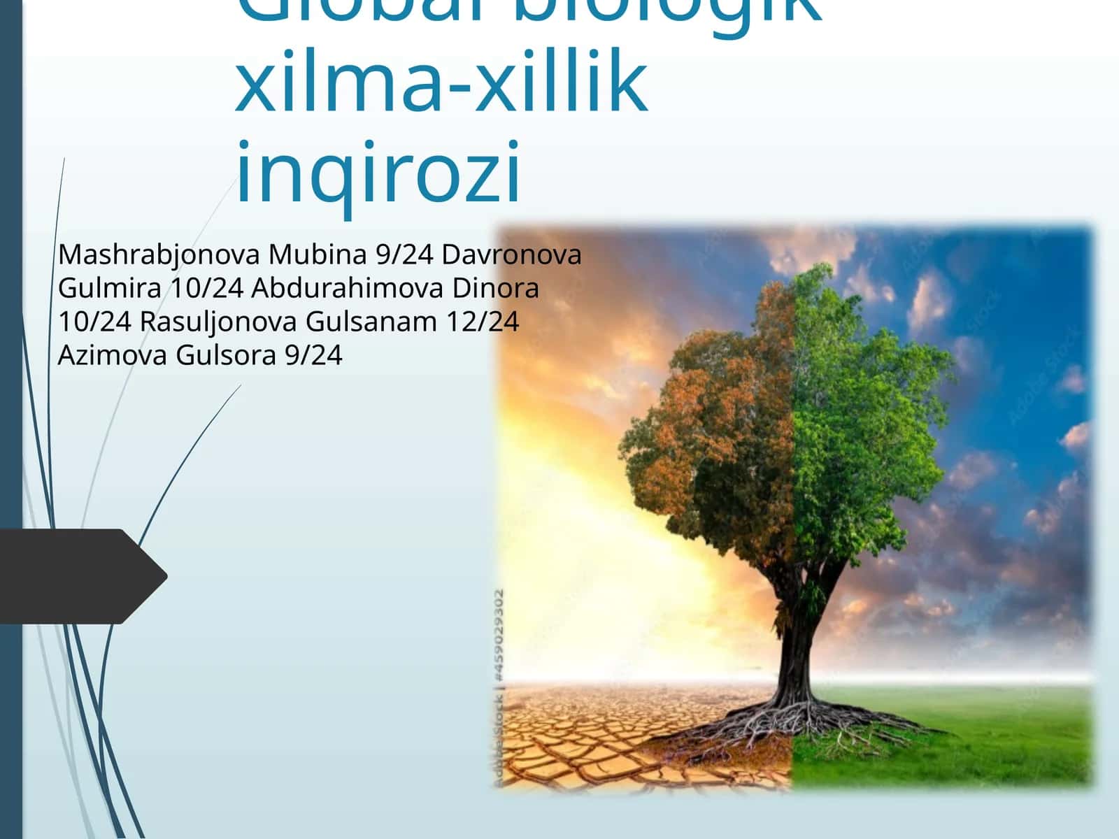 Global biologik xilma-xillik inqirozi 1