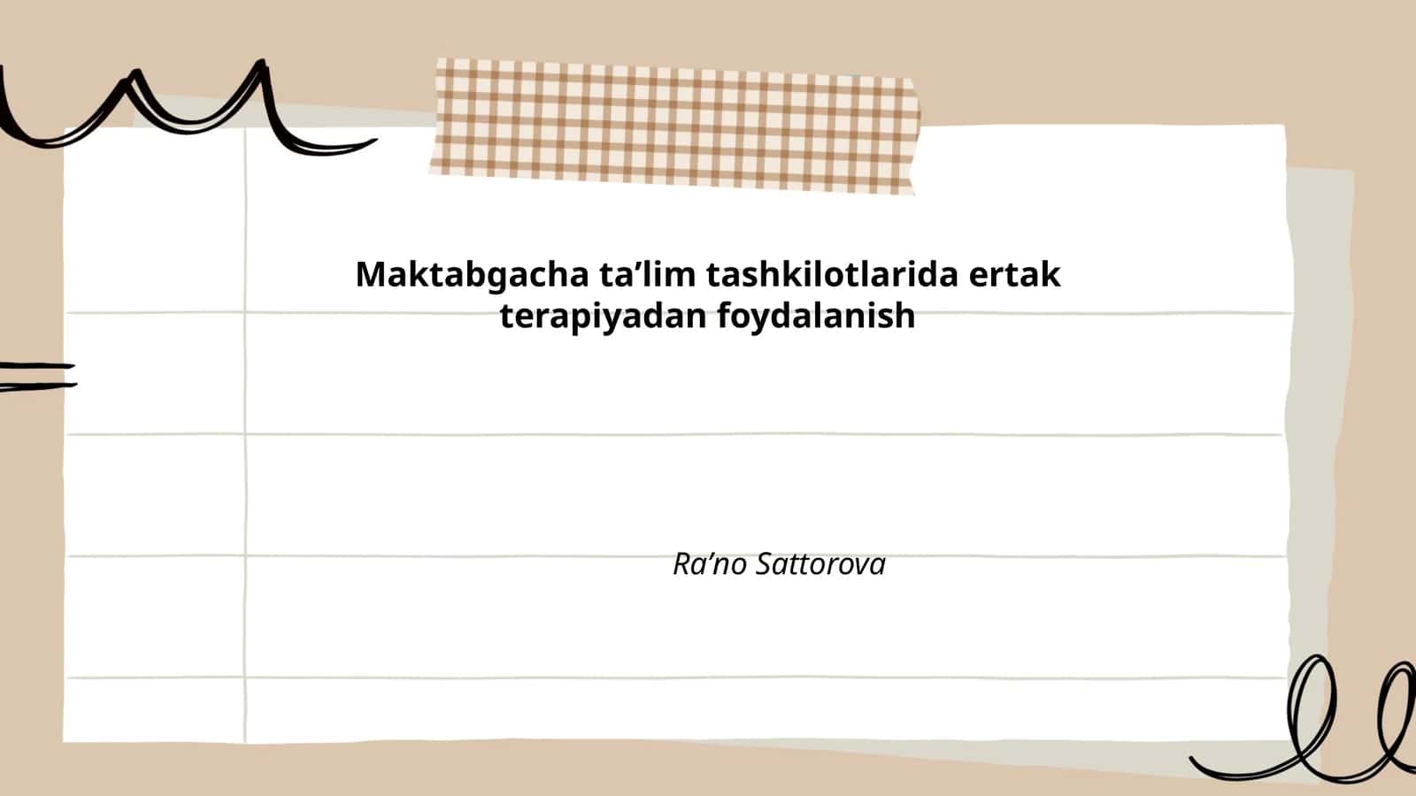 Ertak terapiyasi 1