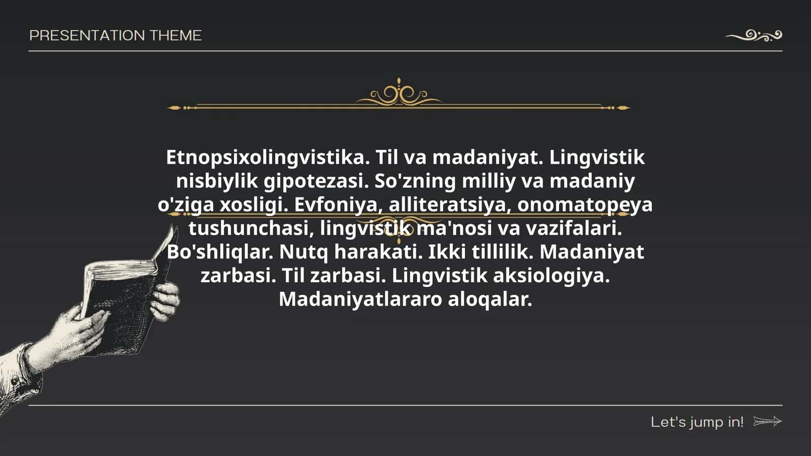Etnopsixolingvistika. Til va madaniyat 1