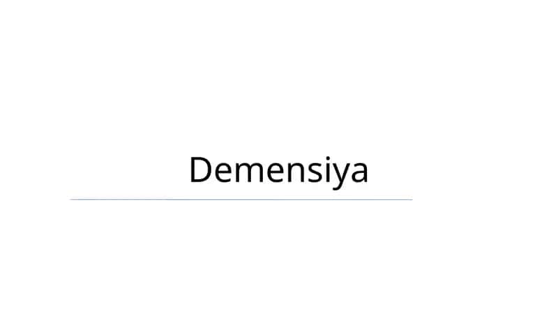 Demensiya 1
