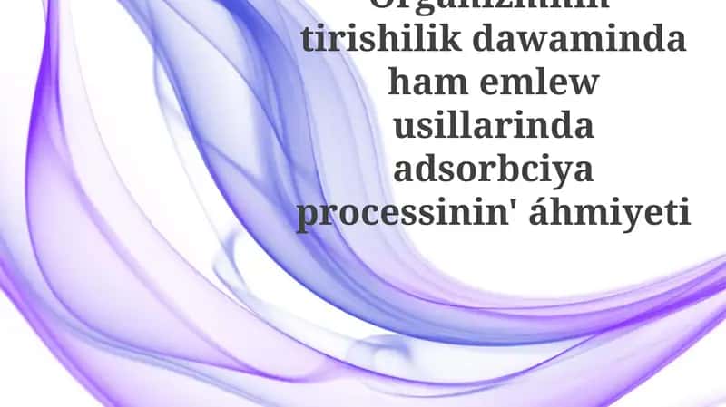 Adsorbtsiya protsessi vaktsinalarda 1