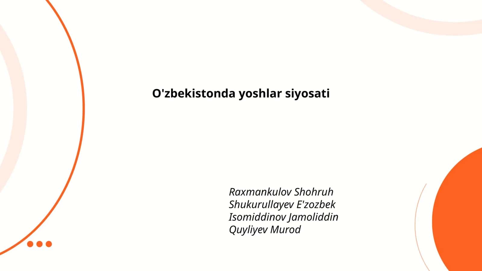 O'zbekistonda yoshlar siyosati 1