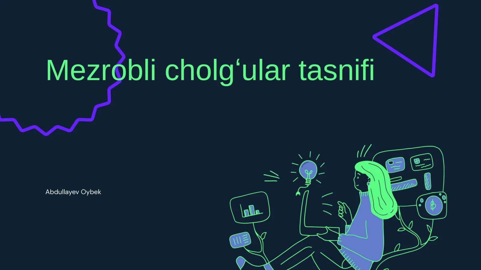 Mezrobli cholgʻular tasnifi 1