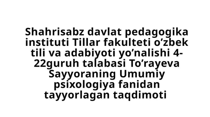 Ilkoʻspirinlik davri 1