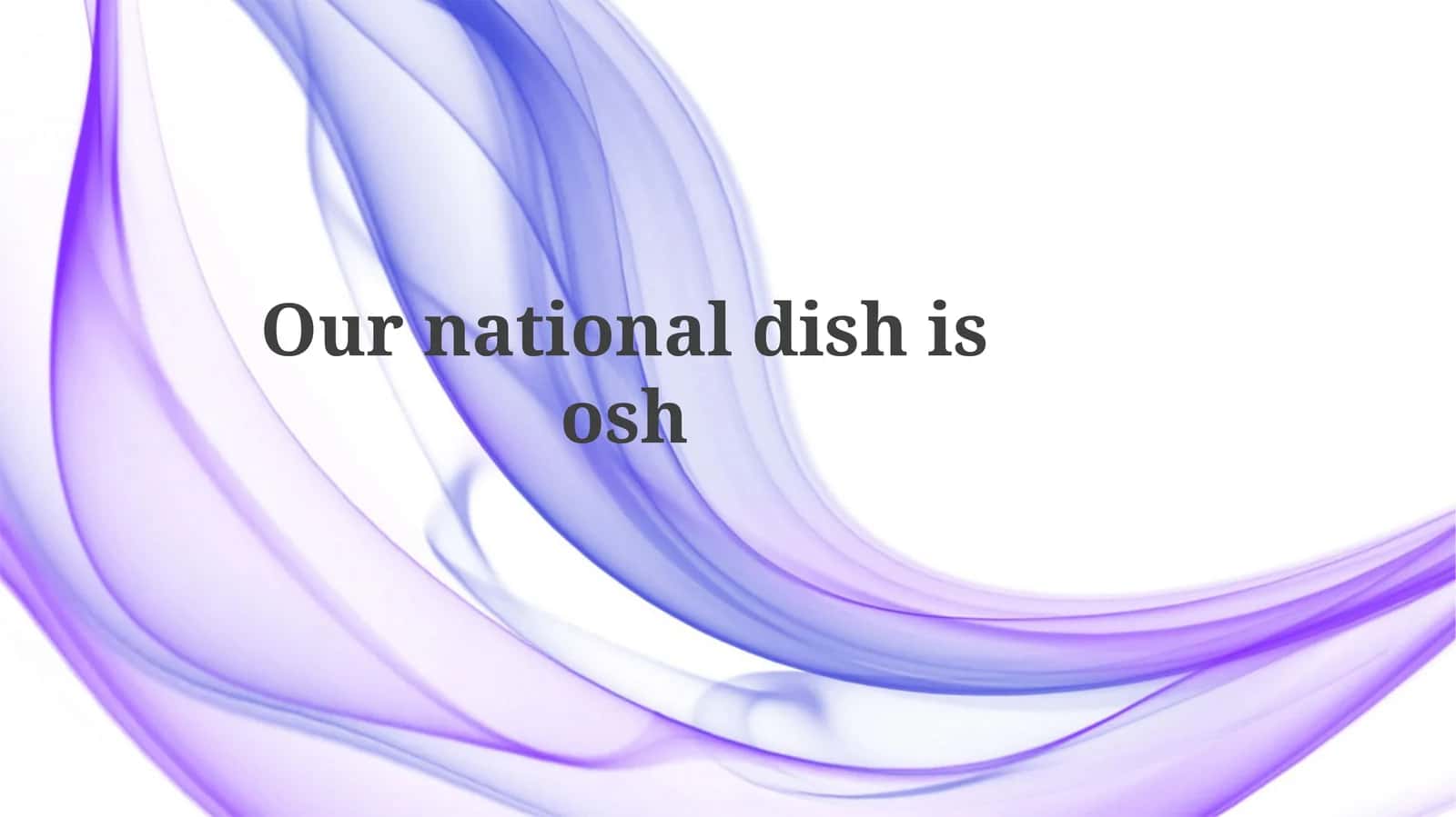 Osh: A Culinary Journey Through History and Tradition 1