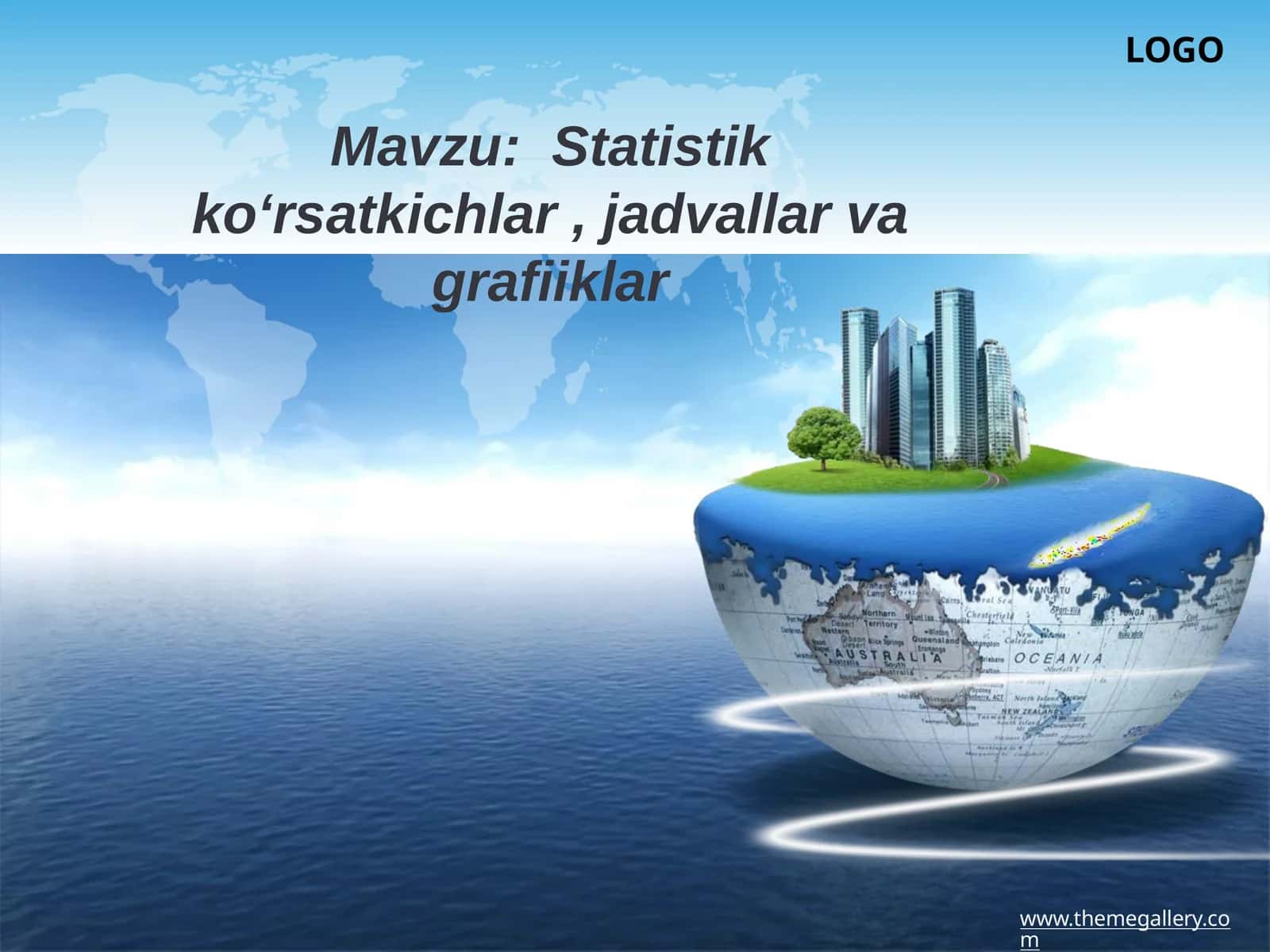 Statistik ko‘rsatkichlar, jadvallar va grafiiklar 1