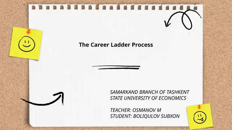 The Career Ladder Process 1