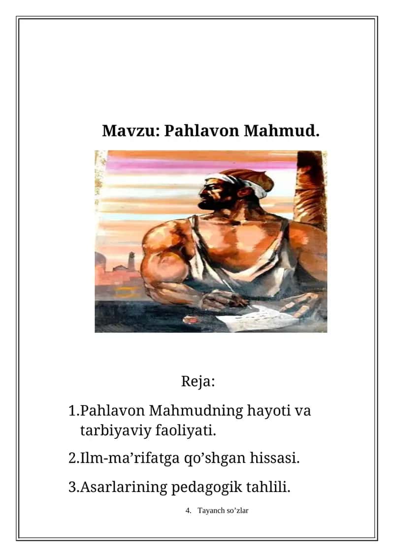Pahlavon Mahmud 1