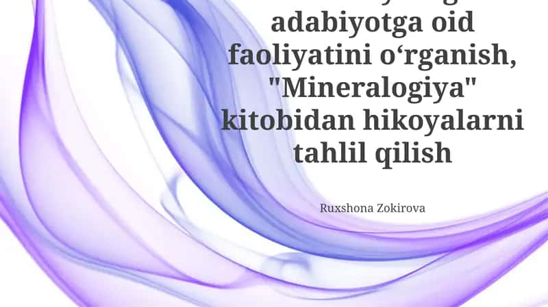 Mineralogiya 1