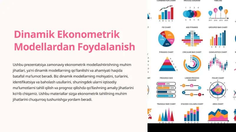 Dinamik Ekonometrik Modellardan Foydalanish 1