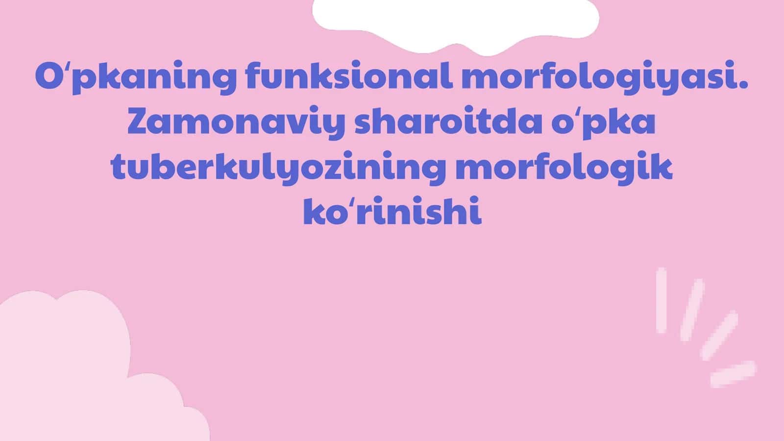 Tuberkuloz 1