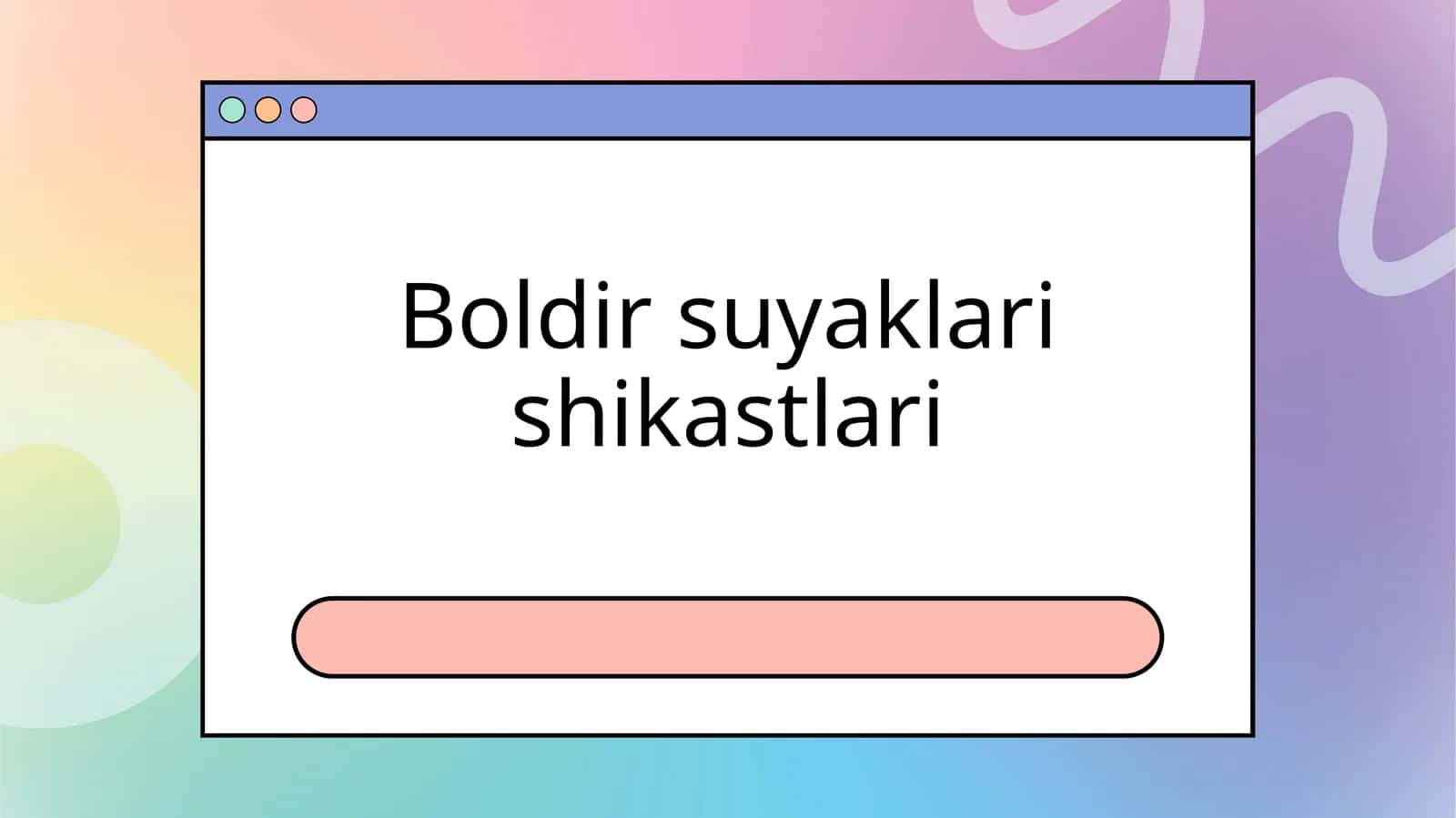 Boldir suyaklari shikastlari 1