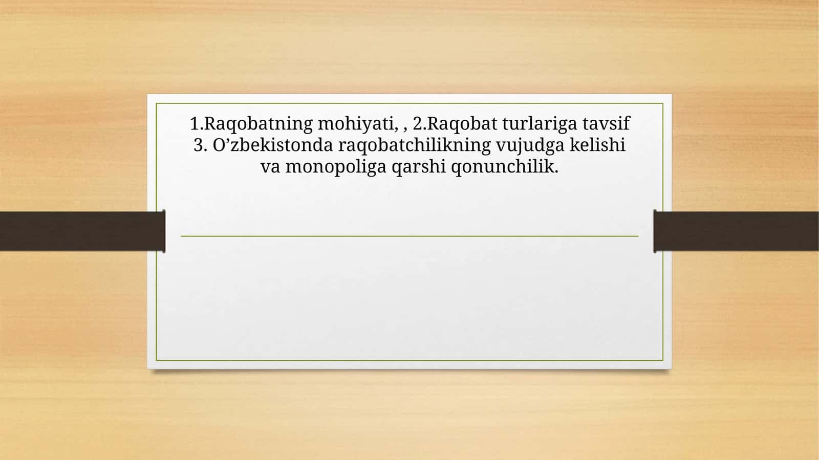 Raqobat 1