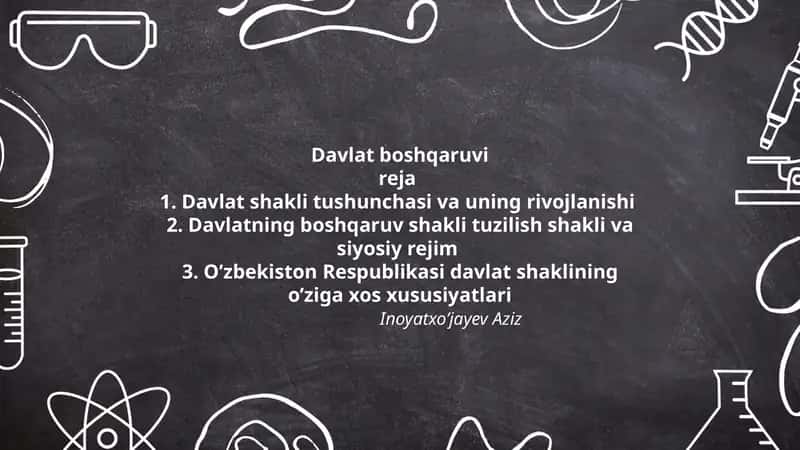 Davlat boshqaruvi 1