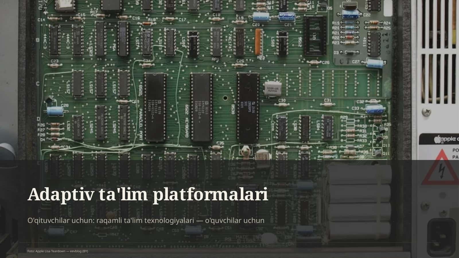 Adaptiv ta'lim platformalari 1