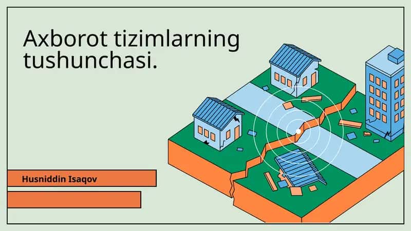 Axborot Tizimlari 1