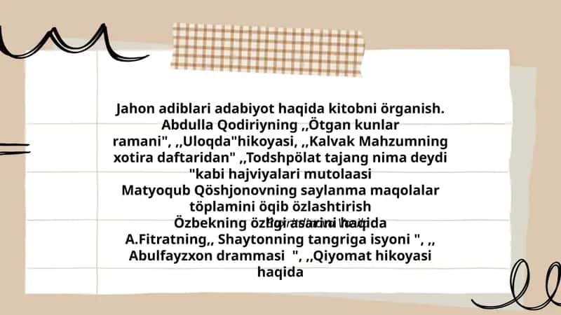 Jahon adiblari adabiyot haqida kitob 1