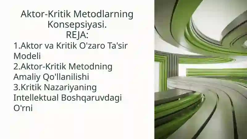 Aktor-Kritik Metod