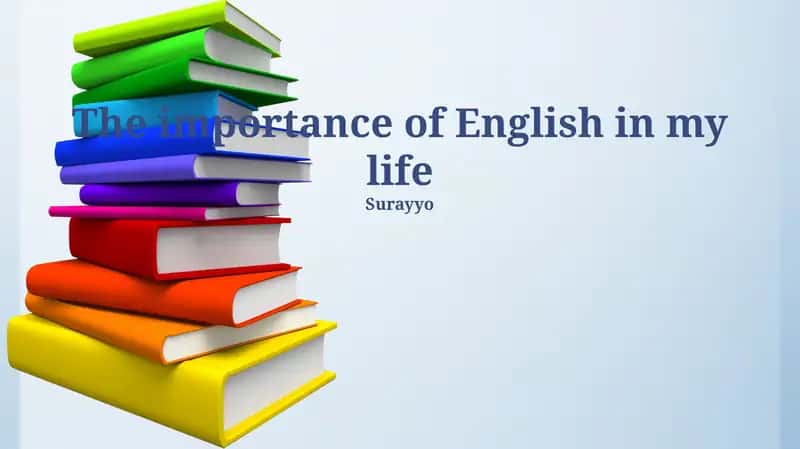 English: A Personal Journey 1
