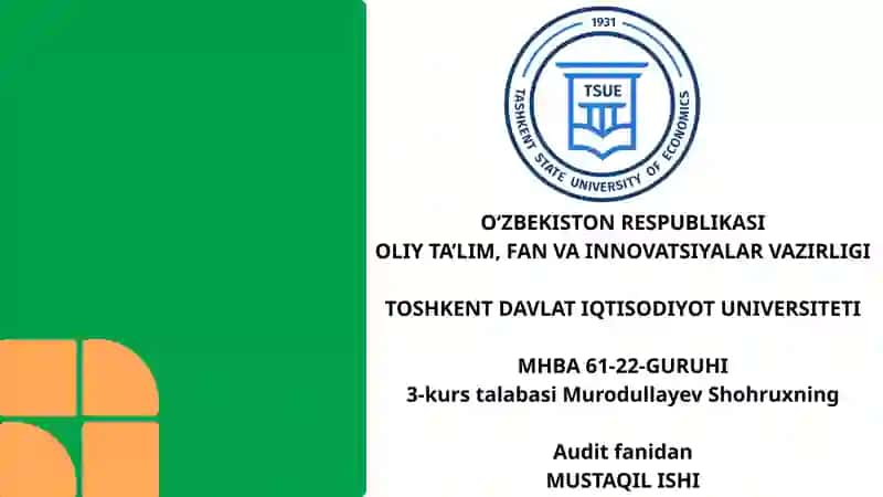 Auditorlik Dalillarini Olish Manbalari