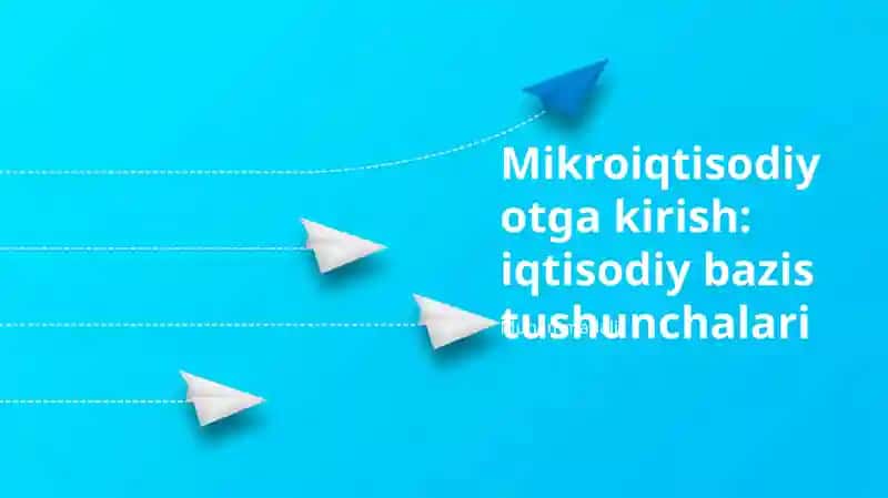 Mikroiqtisodiyotga kirish: iqtisodiy bazis tushunchalari