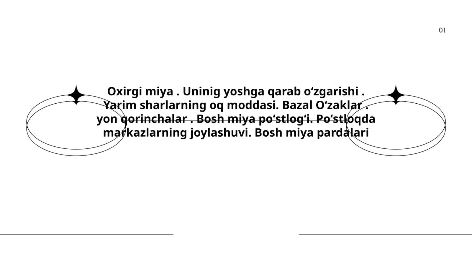 Bazal Oʻzaklar 1
