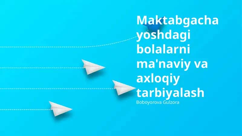 Ma'naviy-axloqiy tarbiya 1