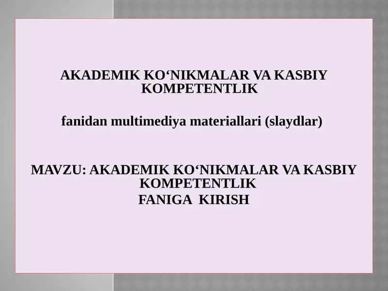 AKTIV VA PASSIV TURIZM TUSHUNCHASI 1