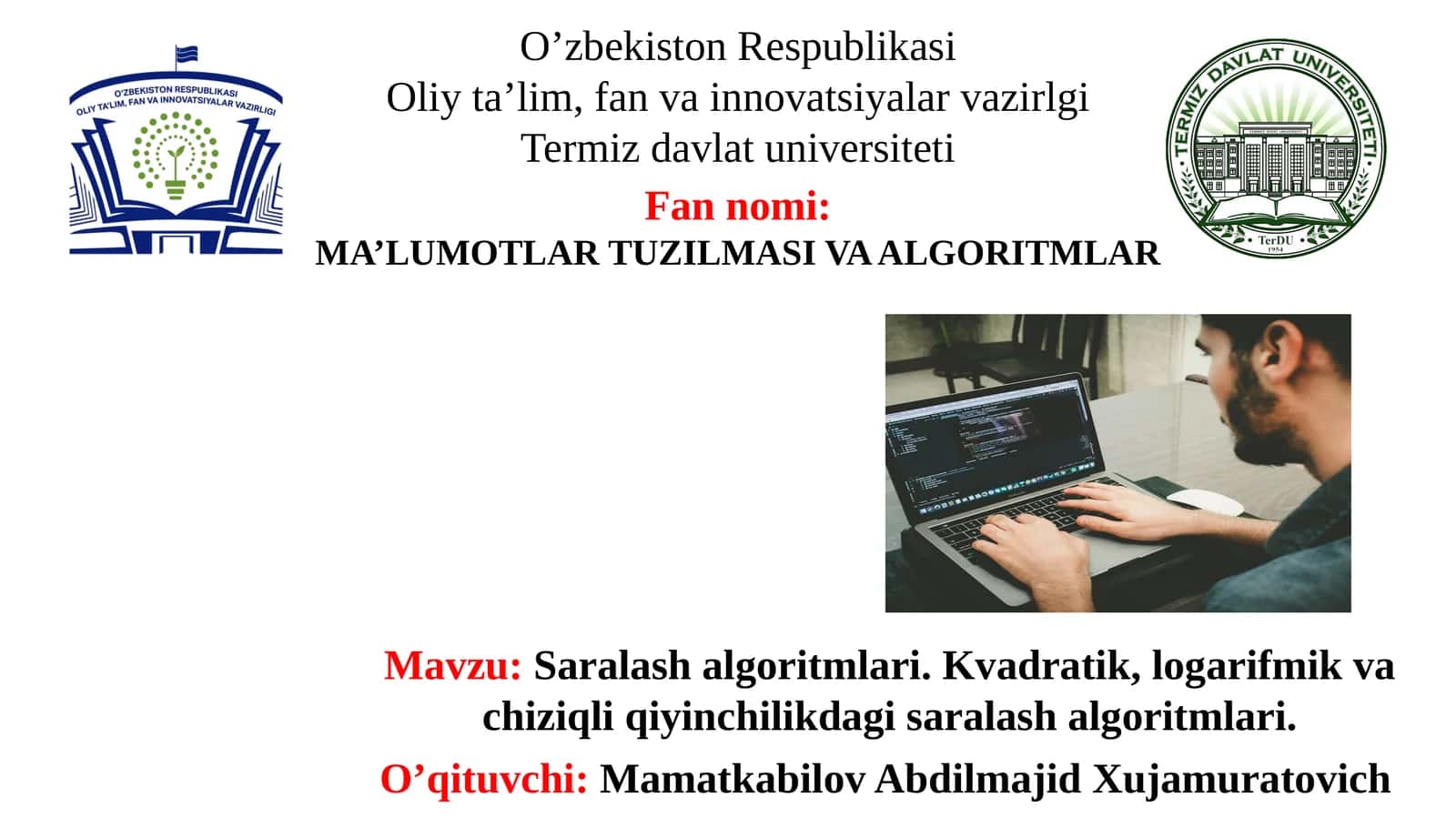 Saralash algoritmalar 1