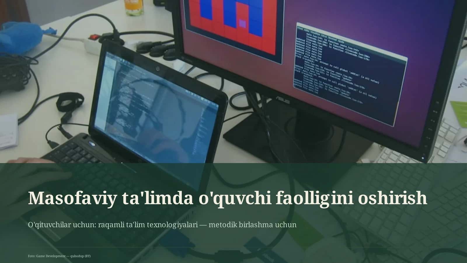Masofaviy ta'limda o'quvchi faolligini oshirish 1
