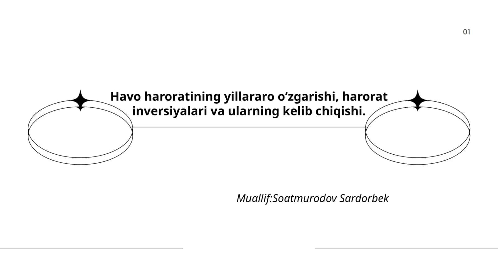 Yillararo havo harorati o‘zgarishlari 1