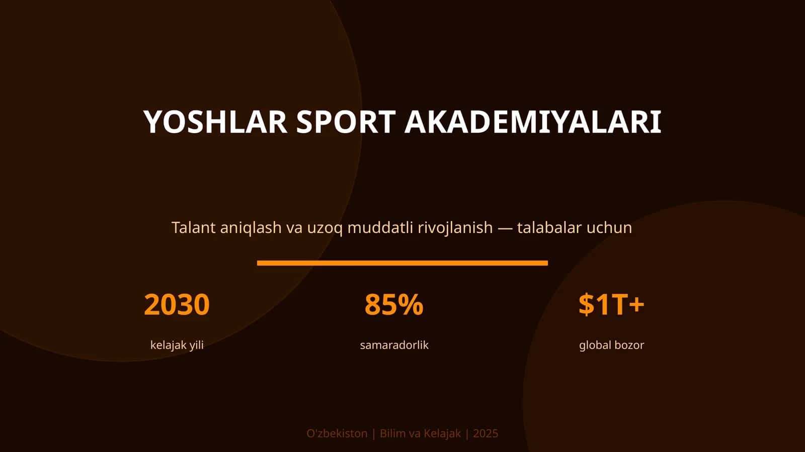Yoshlar sport akademiyalari 1