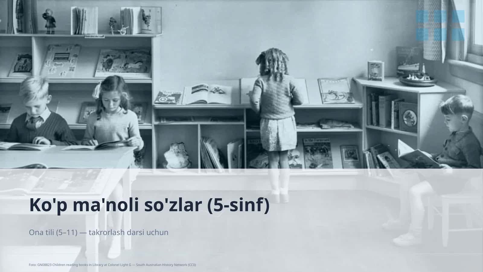 Ko'p ma'noli so'zlar (5-sinf) 1