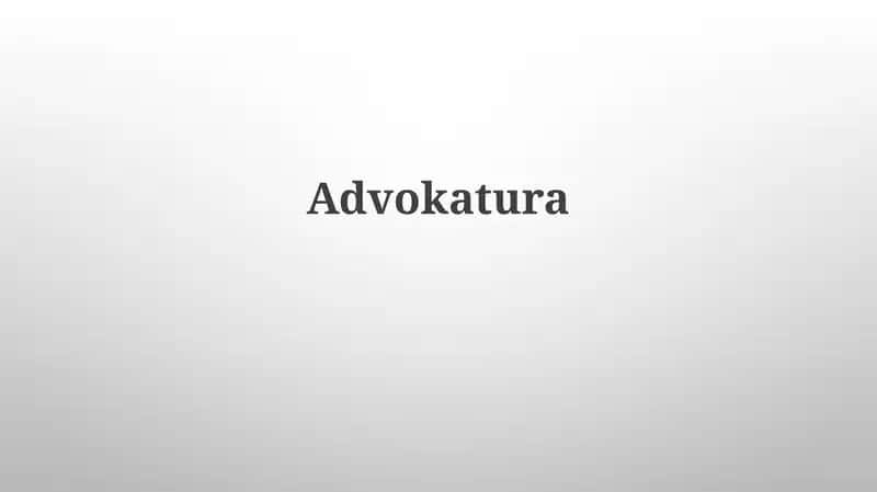 Advokatlik San'ati 1