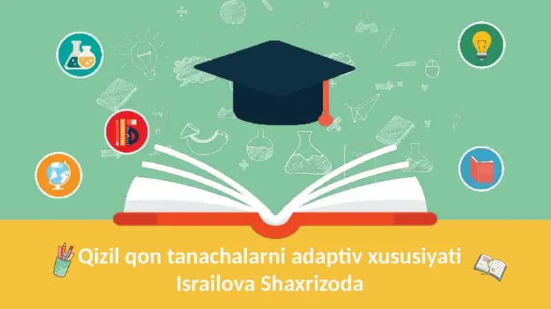 Qizil qon tanachalari ppt 1
