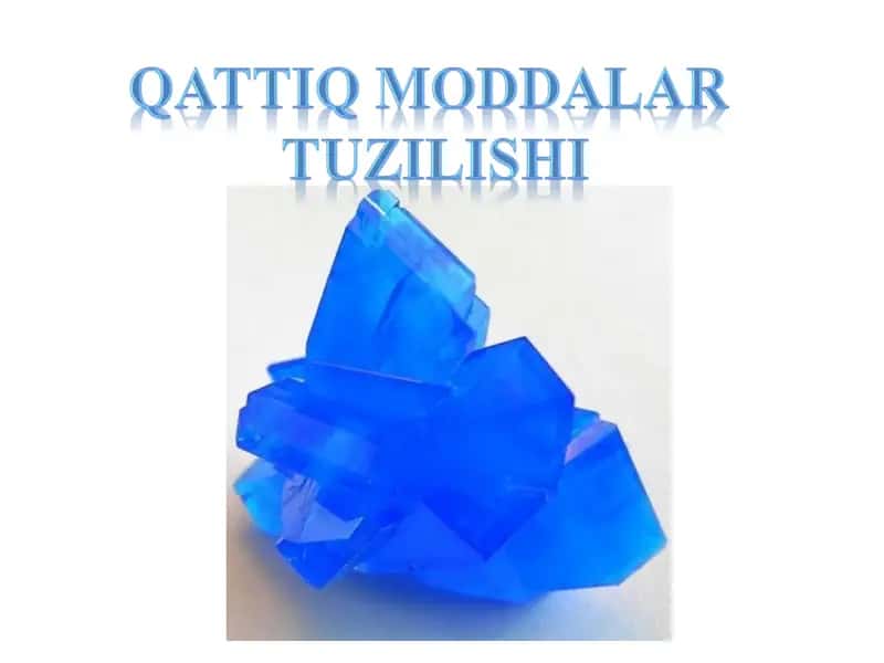 Kristallar 1