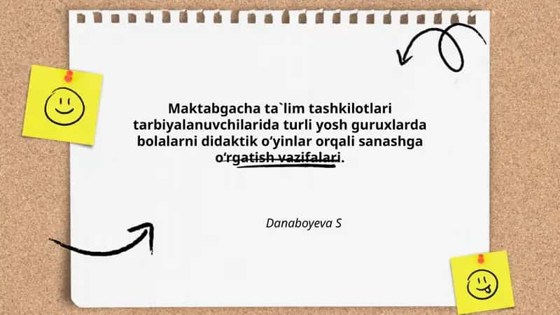 Didaktik O'yinlar 1