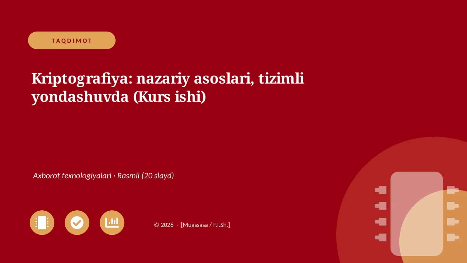 Kriptografiya: nazariy asoslari, tizimli yondashuvda 1